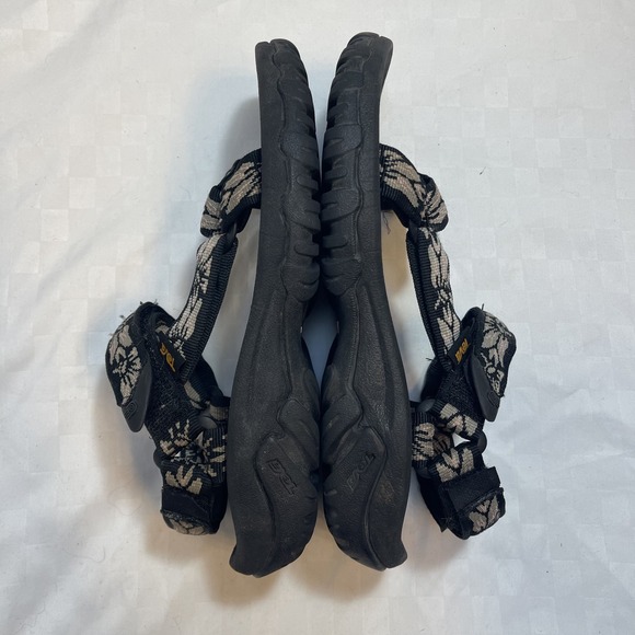 Teva Hurricane 4 Sport Sandals Hazel Brown Black Womens 6 UK 4 EU 37 - Picture 3 of 7